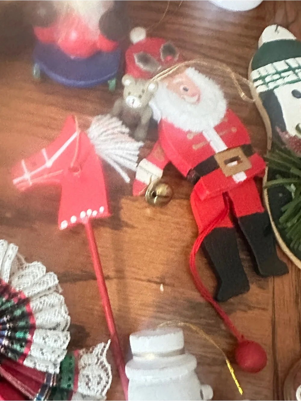 Vintage lot of 33 Christmas ornaments